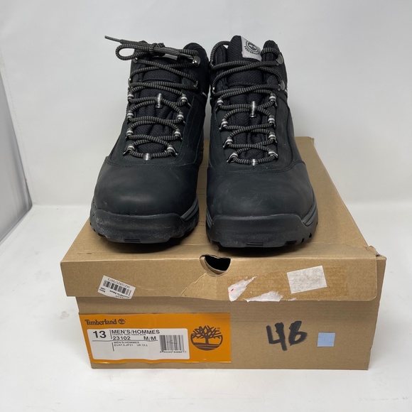 Timberland Men's Size 13 Leather Trail Hiker Boots - Picture 9 of 9